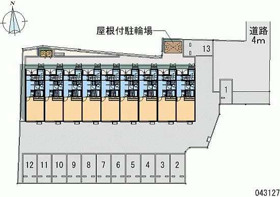 いわき市平 月極駐車場